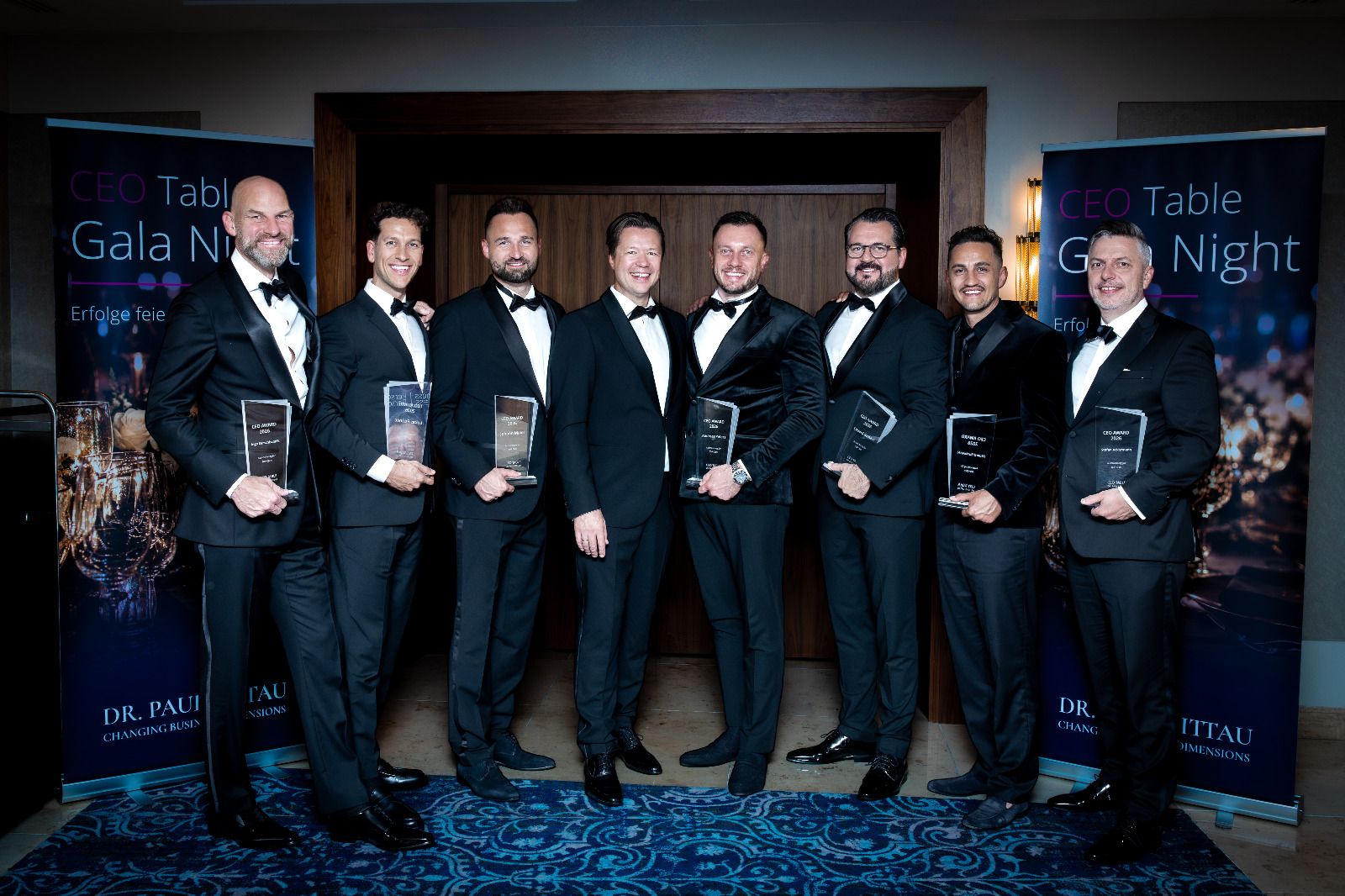 Mitglieder des CEO Table bei der Gala Night